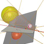 Monge's theorem (3D)